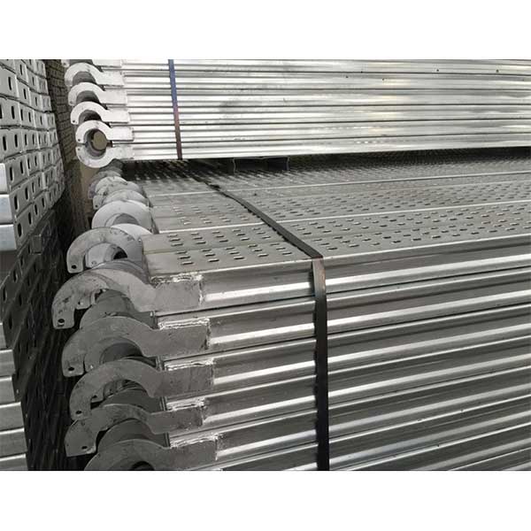 盤扣、輪扣、碗扣腳手架可與掛鉤鋼跳板相匹配