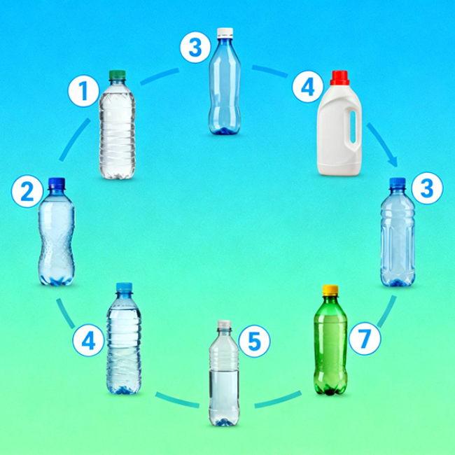 常用塑料瓶知識(shí)大匯總：看懂材質(zhì)、用對(duì)方法、做好回收